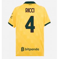 Stroje piłkarskie AC Milan Samuele Ricci #4 Koszulka Trzeciej 2025-26 Krótki Rękaw